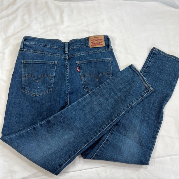 Levi’s women 721 High Rise Skinny size W31 L30 Dark wash - Picture 4 of 9